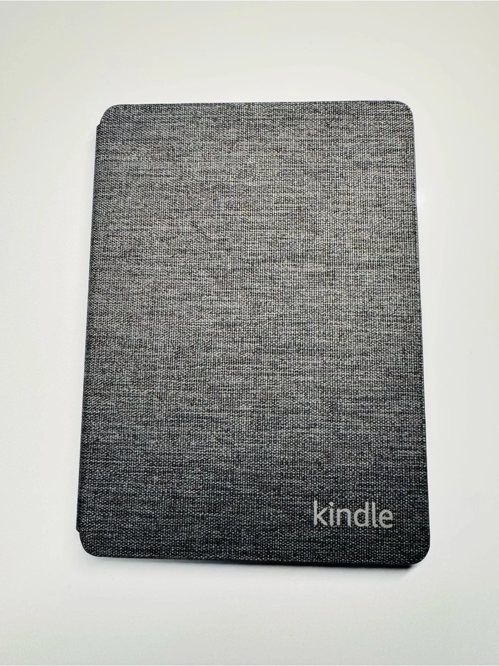 Amazon Kindle Paperwhite Foldable Cover Gray 11th Gen Water-Safe Fabric Cover